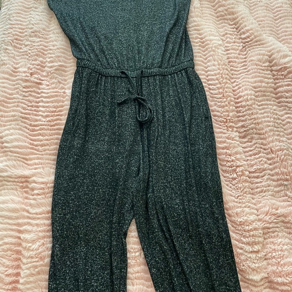 Serra Pants - Serra Charcoal Gray Jumpsuit
